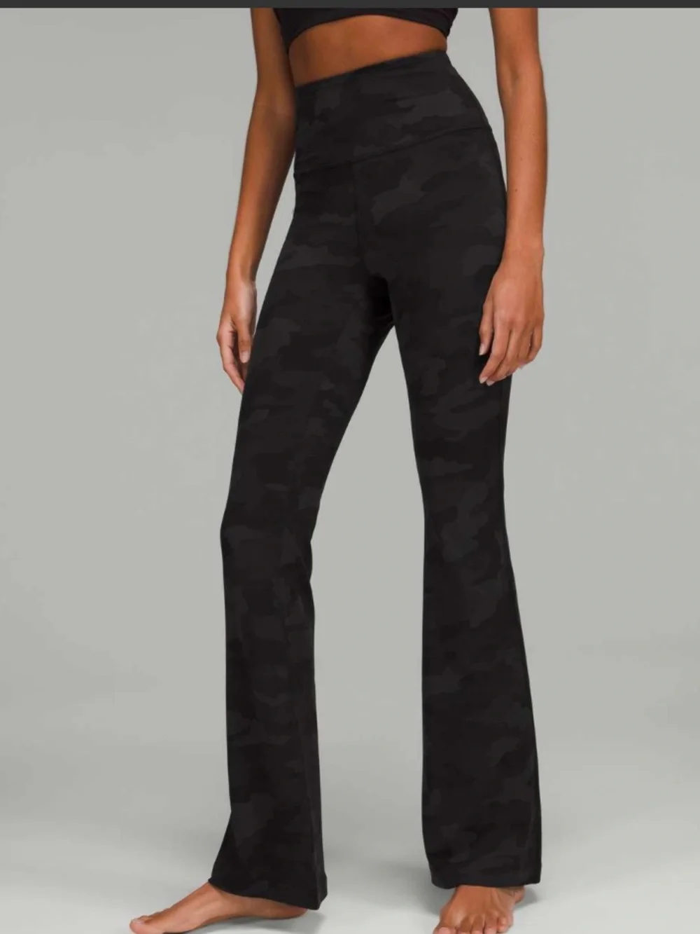 Lululemon Groove Super High Rise Flared Pants Nulu